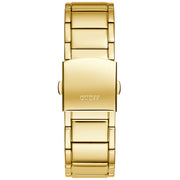 Guess Men’s Quartz Gold Stainless Steel Black Dial 43mm Watch GW0456G1