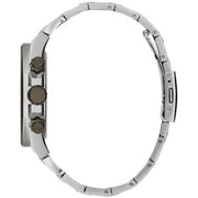Guess Men’s Quartz Silver Stainless Steel Blue Dial 46mm Watch GW0489G1