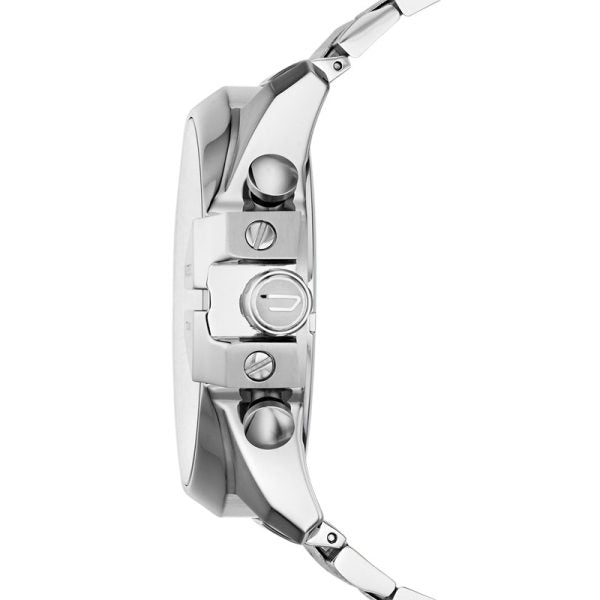 Diesel Men’s Quartz Silver Stainless Steel Silver Dial 51mm Watch DZ4328