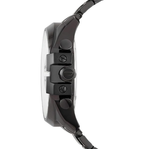 Diesel Men’s Quartz Black Stainless Steel Black Dial 59mm Watch DZ4318