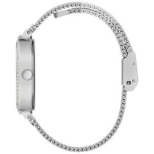 Guess Women’s Quartz Silver Stainless Steel Silver Dial 32mm Watch GW0354L1