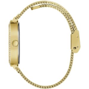 Guess Women’s Quartz Gold Stainless Steel Gold Dial 32mm Watch GW0354L2