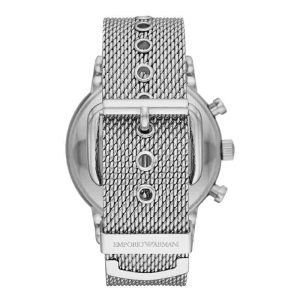 Emporio Armani Men’s Chronograph Quartz Stainless Steel Blue Dial 43mm Watch AR80038