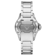 Emporio Armani Men’s Automatic Silver Stainless Steel Blue Dial 42mm Watch AR60059