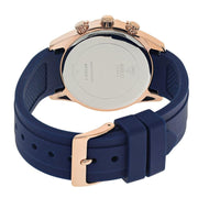 Guess Women’s Quartz Blue Silicone Strap Blue Dial 37mm Watch W0562L3