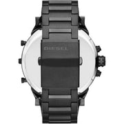Diesel Men’s Quartz Black Stainless Steel Black Dial 57mm (Four Time Zone) Watch DZ7312