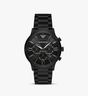 Emporio Armani Men’s Quartz Stainless Steel Black Dial 43mm Watch AR11349