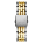 Guess Men’s Quartz Two-tone Stainless Steel Black Dial 44mm Watch W1107G6
