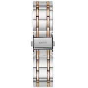 Guess Women’s Quartz Two Tone Stainless Steel Silver Dial 40mm Watch W0933L6