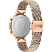 Hugo Boss Women’s Quartz Stainless Steel Silver Dial 36mm Watch 1502553