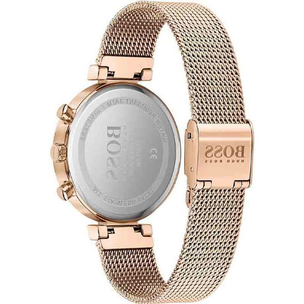 Hugo Boss Women’s Quartz Stainless Steel Silver Dial 36mm Watch 1502553