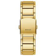 Guess Men’s Quartz Gold Stainless Steel Gold Dial 43mm Watch GW0094G2