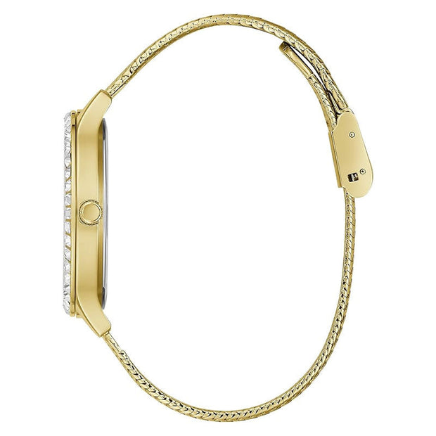 Guess Women’s Quartz Gold Stainless Steel Gold Dial 38mm Watch GW0402L2