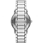 Emporio Armani Men’s Automatic Silver Stainless Steel Blue Dial 43mm Watch AR60036