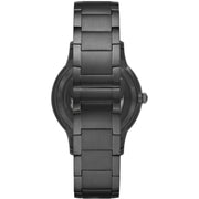Emporio Armani Men’s Automatic Gunmetal Stainless Steel Blue Dial 43mm AR60056