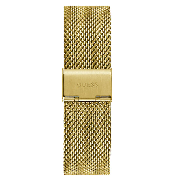 Guess Men’s Gold Stainless Steel Watch GW0582G2 44mm