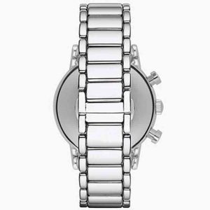 Emporio Armani Men’s Chronograph Quartz Stainless Steel Black Dial 41mm Watch AR1853