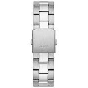 Guess Men’s Quartz Silver Stainless Steel Black Dial 45mm Watch GW0488G1