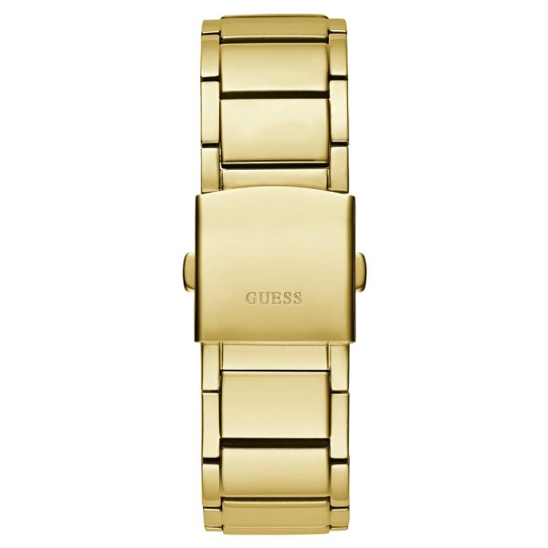 Guess Men’s Quartz Gold Stainless Steel Green Dial 43mm Watch GW0624G2
