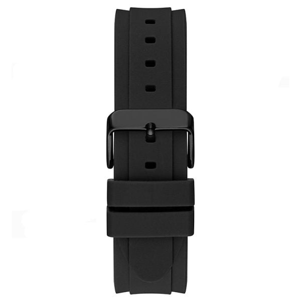Guess Men’s Quartz Black Silicone Strap Black Dial 42mm Watch GW0335G1