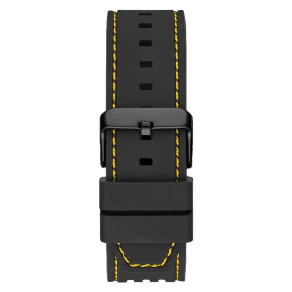 Guess Men’s Quartz Black Silicone Strap Black Dial 42mm Watch GW0499G2