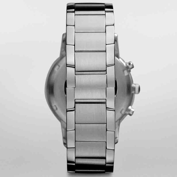 Emporio Armani Men’s Quartz Stainless Steel Black Dial 46mm Watch AR2460
