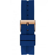 Guess Women’s Quartz Blue Silicone Strap Blue Dial 34mm Watch GW0618L2