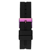Guess Women’s Quartz Black Silicone Strap Black Dial 34mm Watch GW0618L3