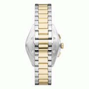 Emporio Armani Men’s Quartz Two Tone Stainless Steel Cream Dial 43mm Watch AR11605