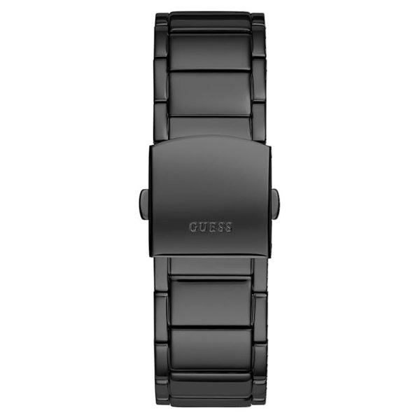 Guess Men’s Quartz Black Stainless Steel Black Dial 43mm Watch GW0387G3