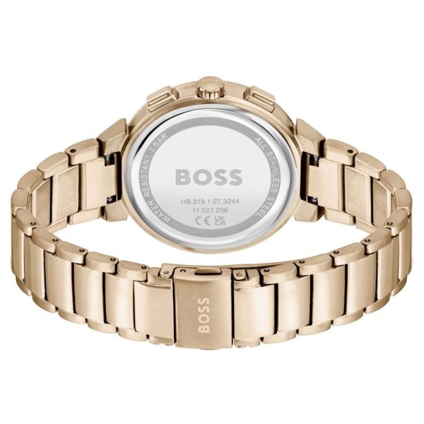 Hugo Boss Women’s Quartz Rose Gold Stainless Steel Rose Gold Dial 38mm Watch 1502678