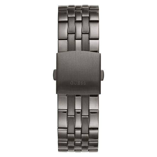 Guess Men’s Quartz Grey Stainless Steel Blue Dial 44mm Watch W1107G5