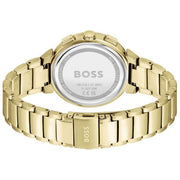 Hugo Boss Women’s Quartz Gold Stainless Steel Green Dial 38mm Watch 1502679