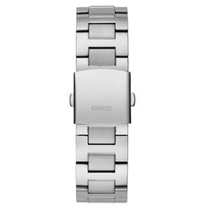 Guess Men’s Quartz Silver Stainless Steel Sky Blue Dial 46mm Watch GW0489G3
