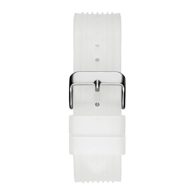 Guess Men’s Quartz White Silicone Strap Multi Dial 46mm Watch GW0425G4