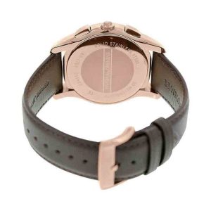 Emporio Armani Men’s Quartz Leather Strap Brown Dial 45mm Watch AR1701