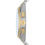 Emporio Armani Men’s Quartz Two Tone Stainless Steel Green Dial 43mm Watch AR11511