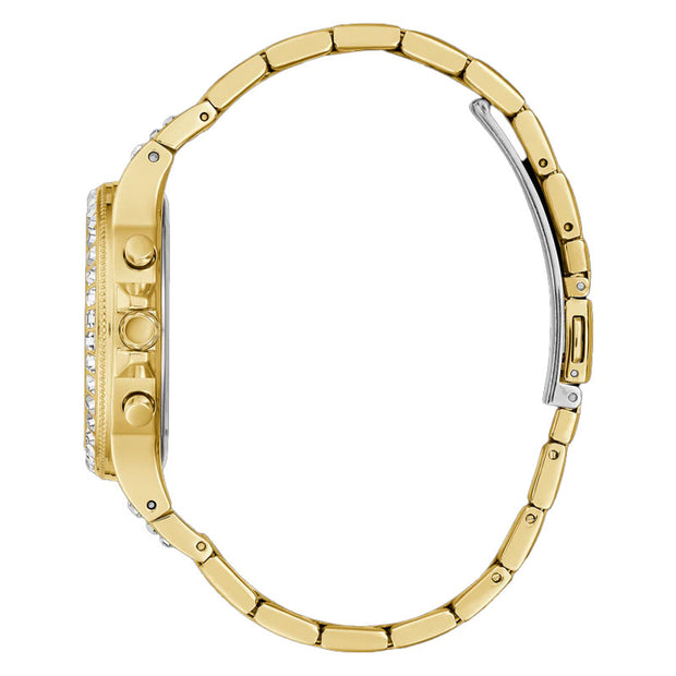 Guess Women’s Quartz Gold Stainless Steel Champagne Dial 36mm Watch GW0320L2