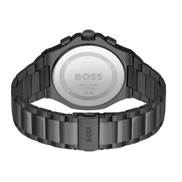 Hugo Boss Men’s Quartz Black Stainless Steel Black Dial 45mm Watch 1514090