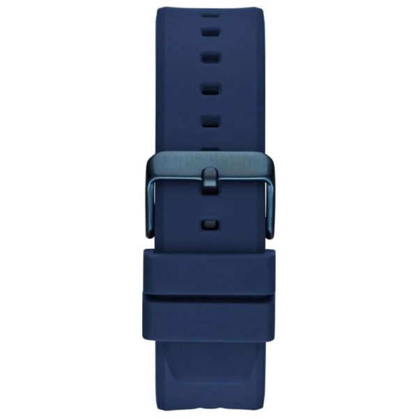 Guess Men’s Quartz Blue Silicone Strap Blue Dial 47mm Watch GW0579G3