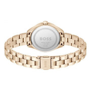 Hugo Boss Women’s Quartz Rose Gold Stainless Steel Sage Red Dial 32mm Watch 1502728