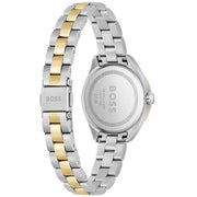 Hugo Boss Women’s Quartz Two-tone Stainless Steel Black Dial 32mm Watch 1502730