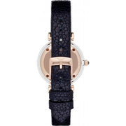 Emporio Armani Women’s Quartz Leather Strap Blue Dial 33mm Watch AR1989