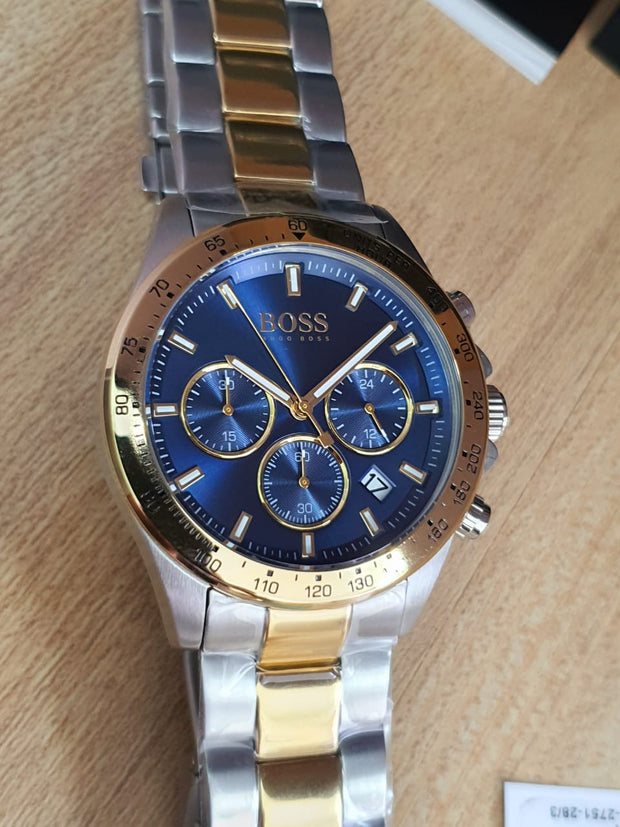 Hugo Boss Men’s Analogue Quartz Stainless Steel Strap 45mm Watch 1513767