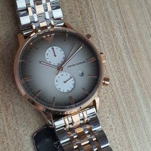 Emporio Armani Men’s Chronograph Quartz Two-tone Stainless Steel 43mm Watch AR1721