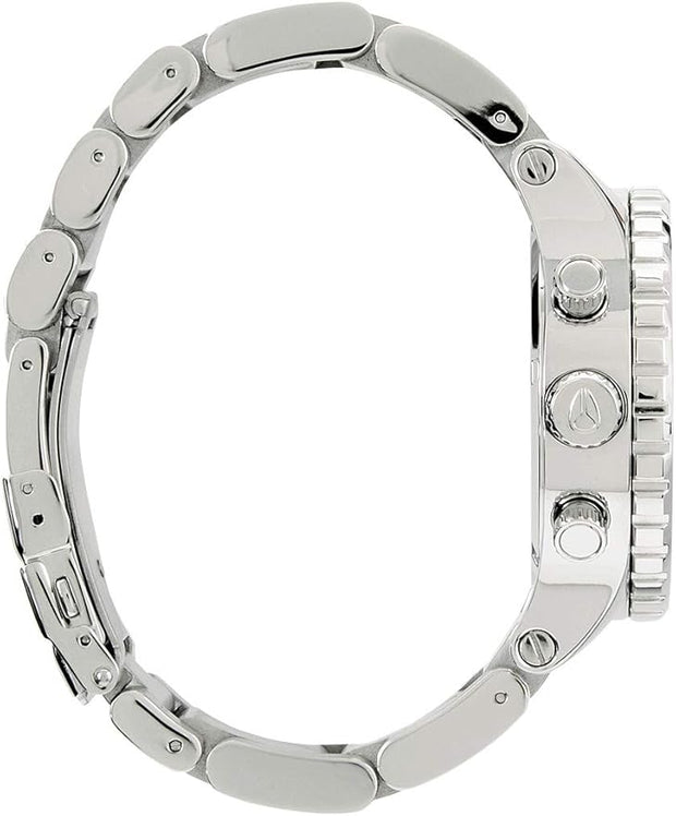 42-20 chrono high polish white silver men's watch men's watch a037-945