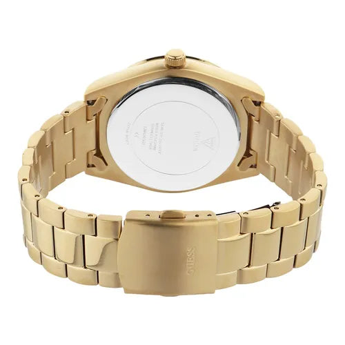 Guess Men’s Quartz Stainless Steel Gold Dial 42mm Watch GW0265G2