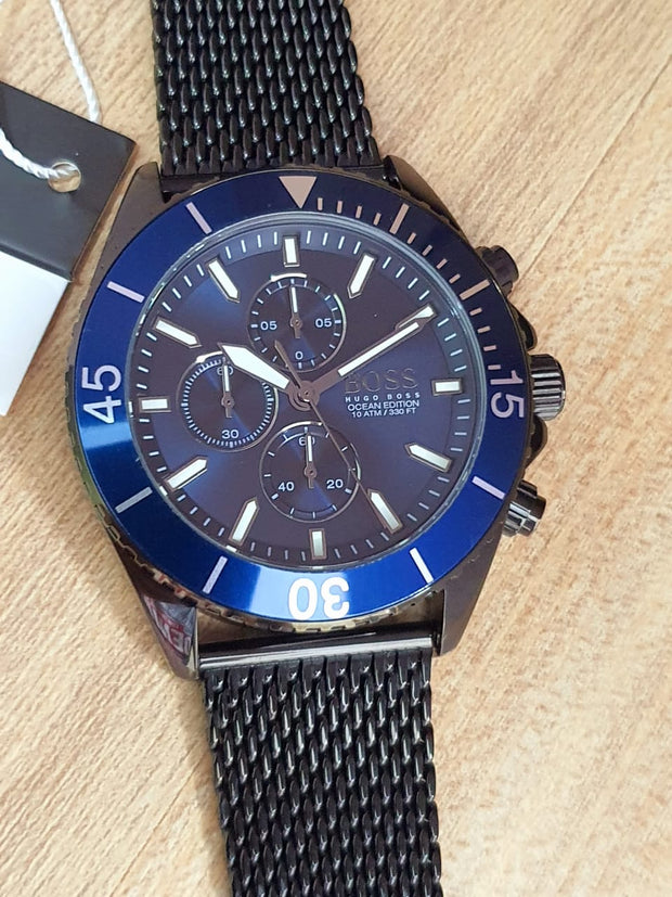 Hugo Boss Men’s Chronograph Quartz Stainless Steel Strap 48mm Watch 1513702