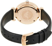 Emporio Armani Women’s Quartz Leather Strap White Dial 32mm Watch AR11270