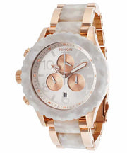 42-20 chronograph rose gold & white unisex watch unisex watch a037-1046